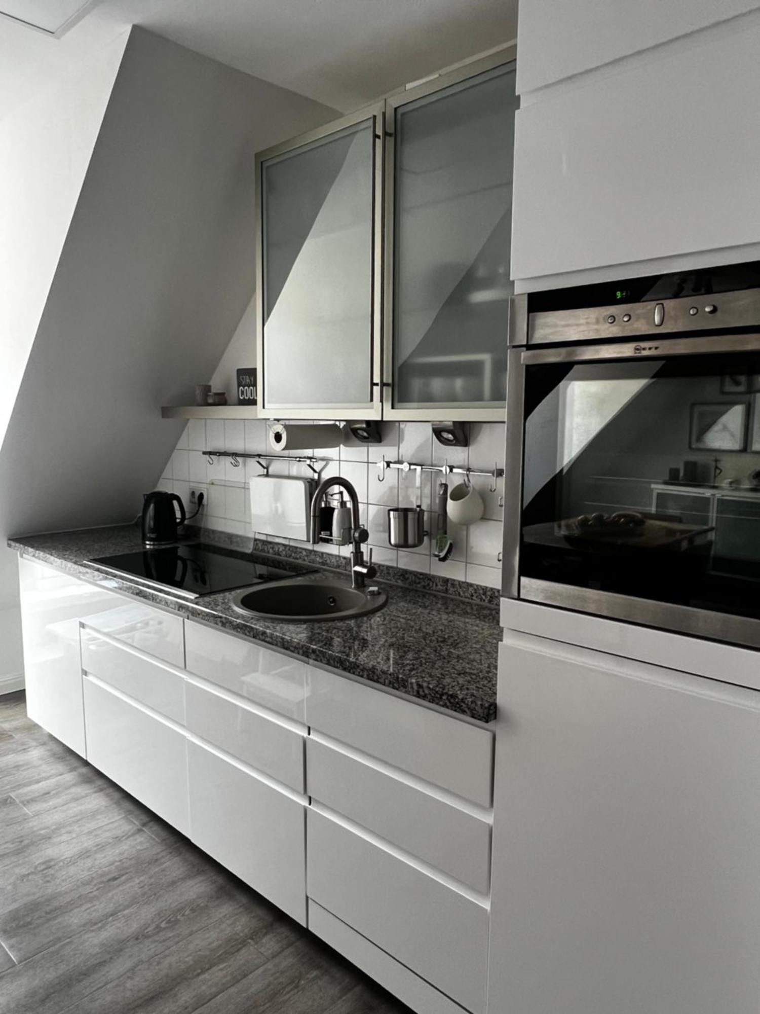 Moderne Galeriewohnung Mit Balkon Und Stellplatz Am Wenigemarkt Erfurt Exteriér fotografie